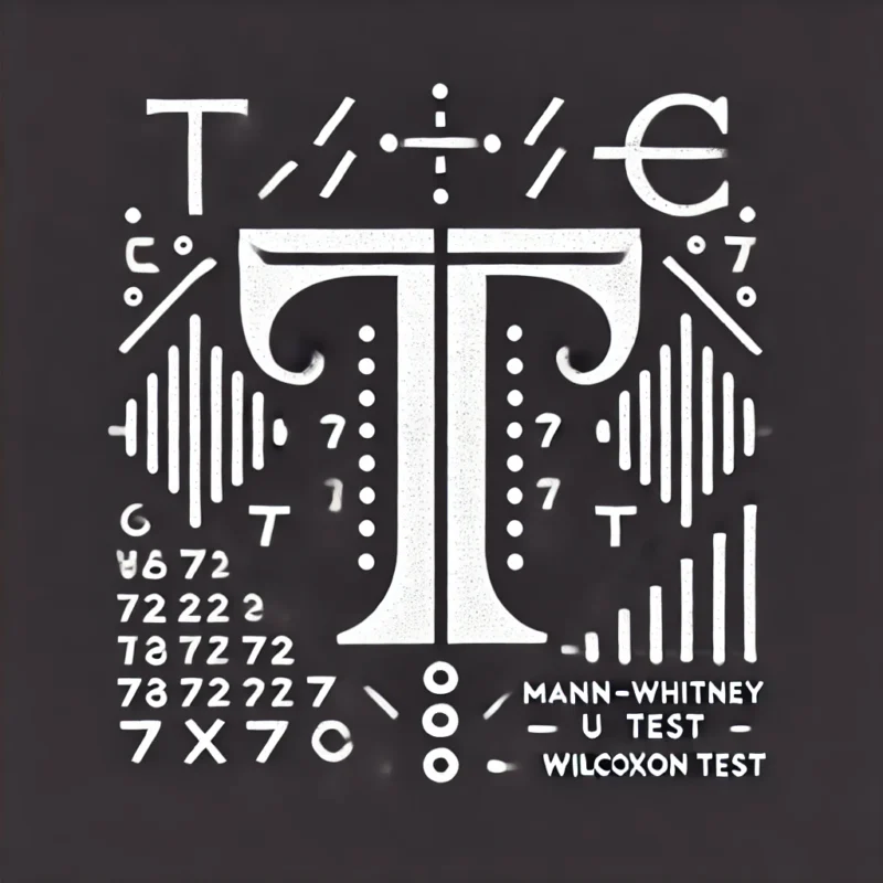 Test t-Studenta i testy nieparametryczne - U Manna–Whitneya, Wilcoxona